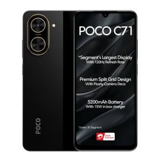 گوشی موبایل شیائومی مدل POCO C71 دو سیم کارت ظرفیت 64 گیگابایت و رم 3 گیگابایت